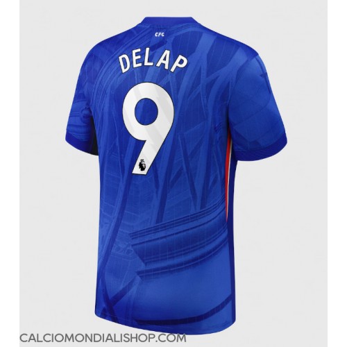 Maglie da calcio Chelsea Liam Delap #9 Prima Maglia 2025-26 Manica Corta